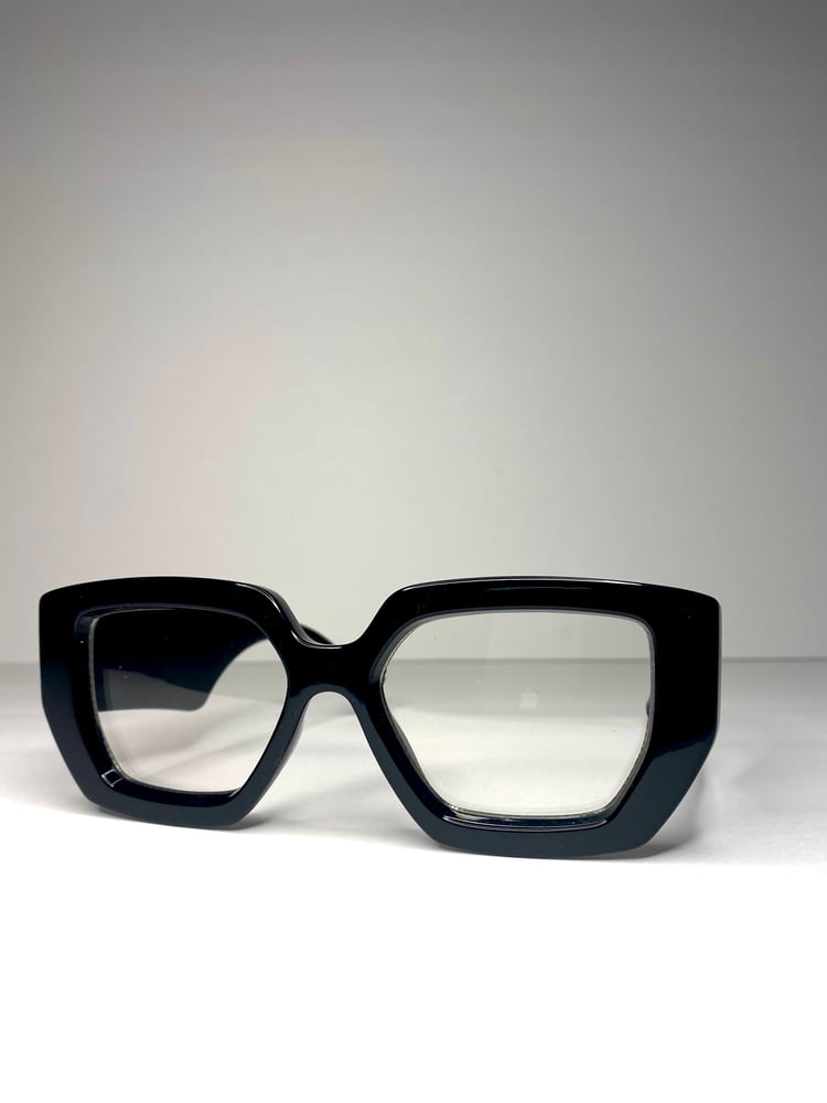 Image of  acrylic clear lens eyeglasses