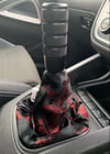 Black & red cherry blossom 