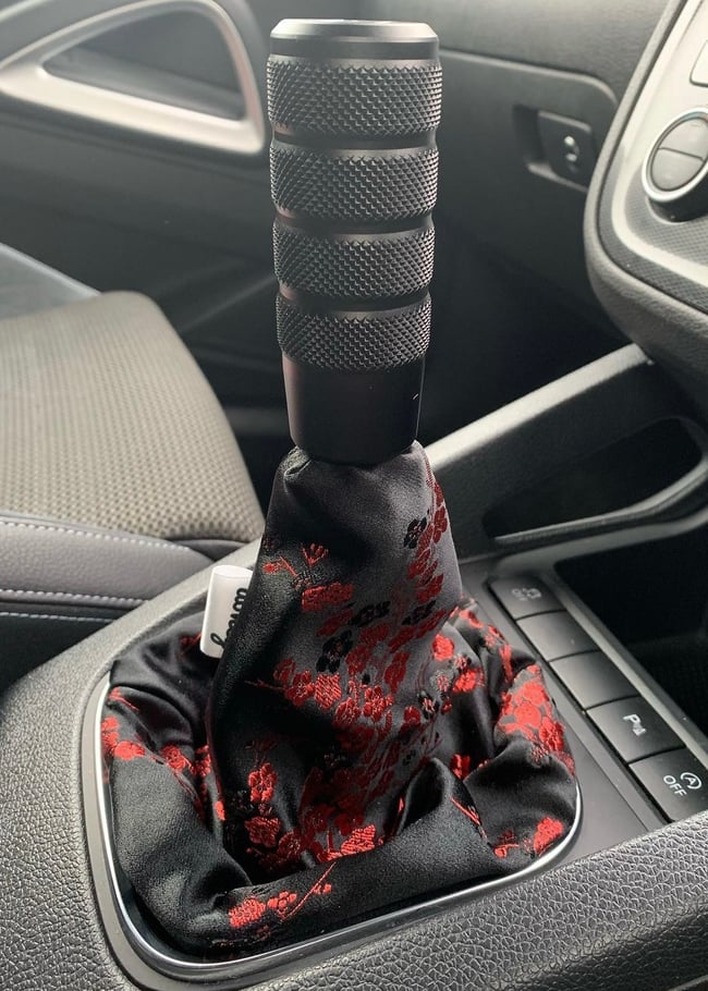 Black & red cherry blossom 