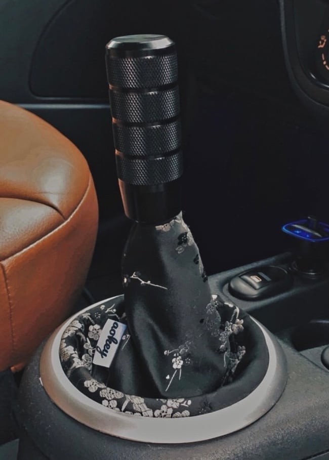 Black & silver cherry blossom