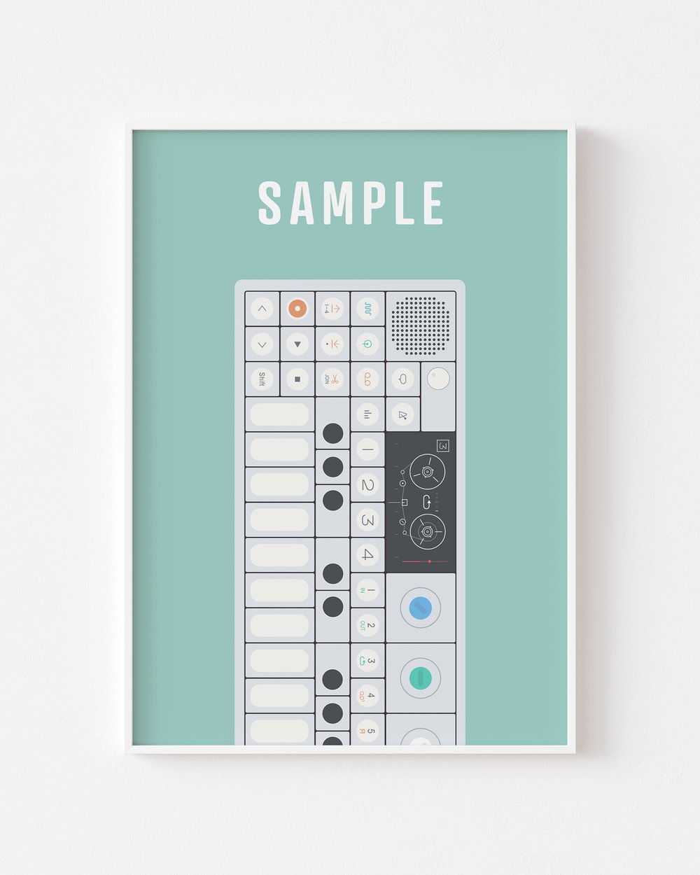 Image of Sample Synthesizer Print