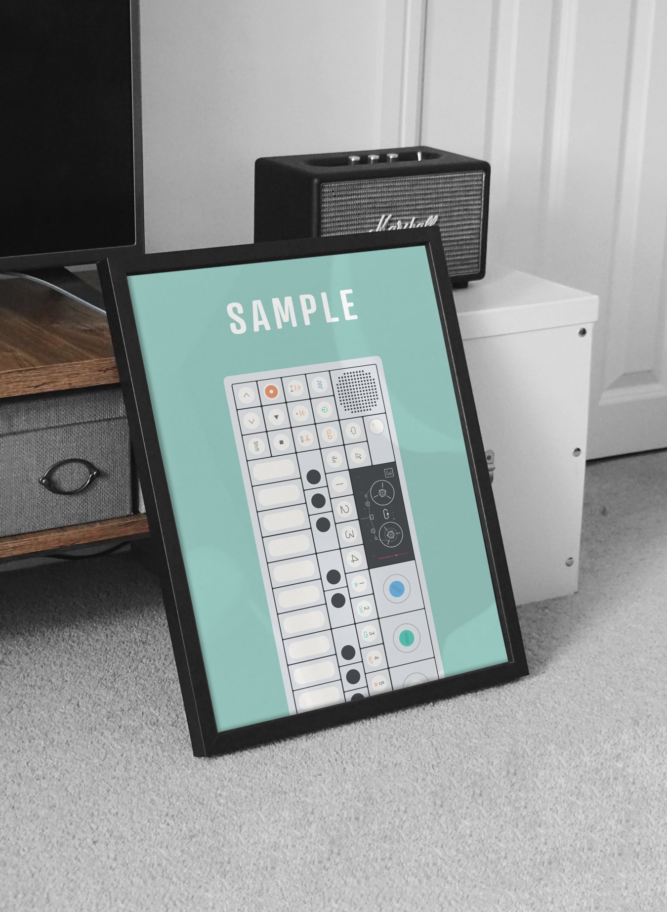 Image of Sample Synthesizer Print