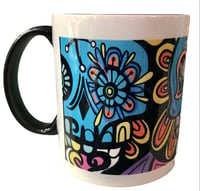 Image 1 of Trio Blue Skull Mug