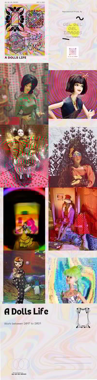 A DOLLS LIFE POSTCARDS ( Whole Set of 9 ) 