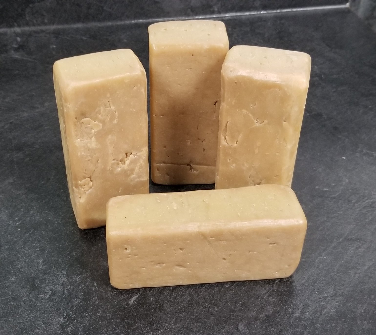 Image of Charcoal & Shaved Cedar -Beer soap 6 oz. brick bar