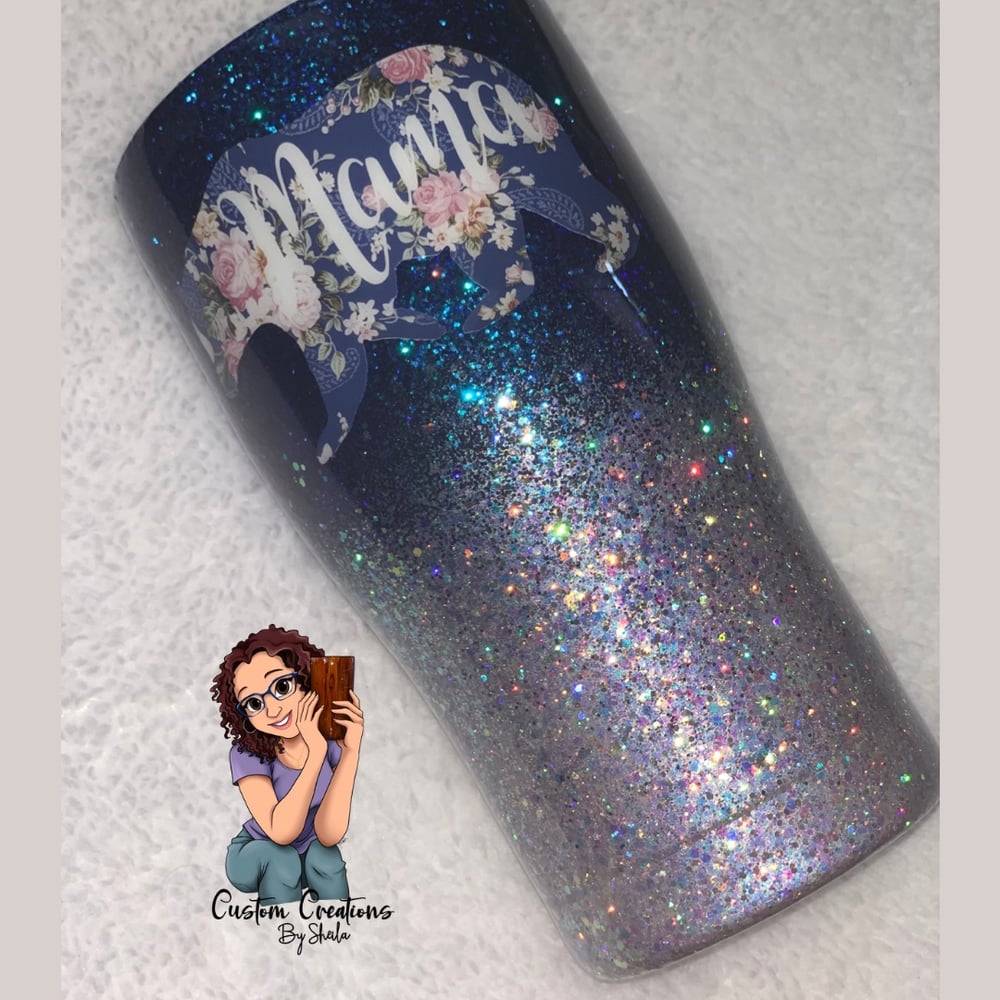 Image of 20 oz Ombre Mom Tumbler