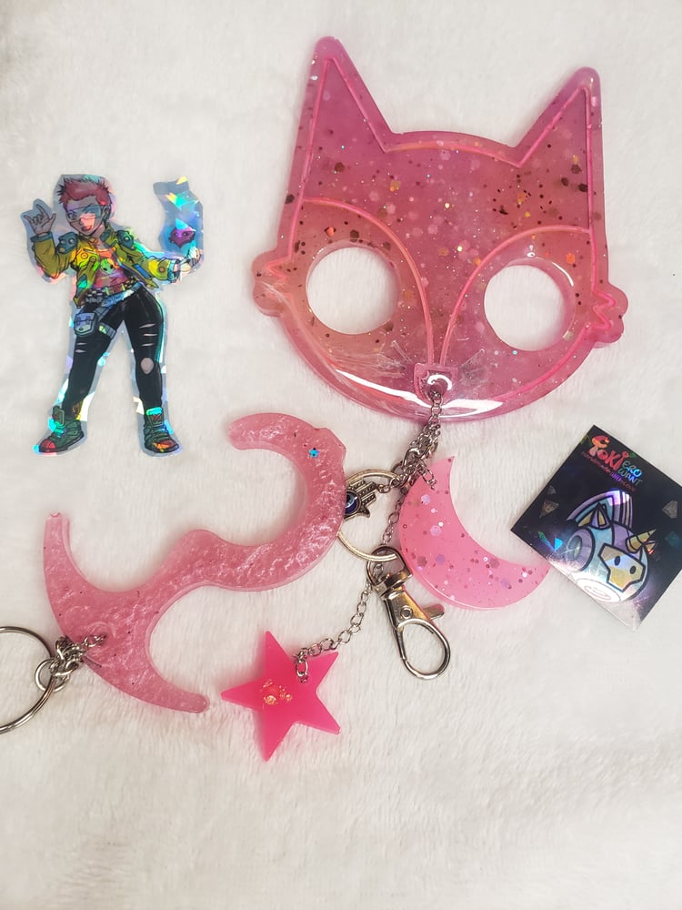 Image of Pink Glowing Fox