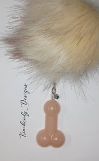 Vanilla Resin Penis Keychain