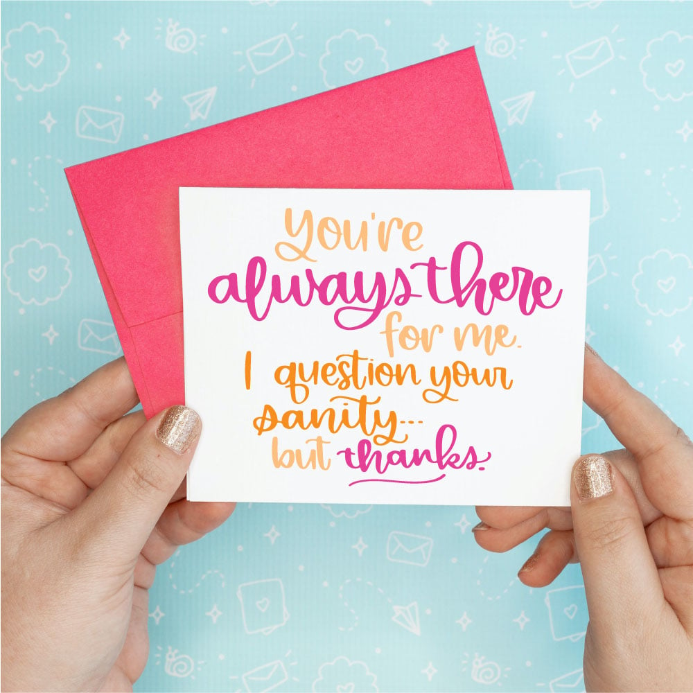 Image of You're Always There Card