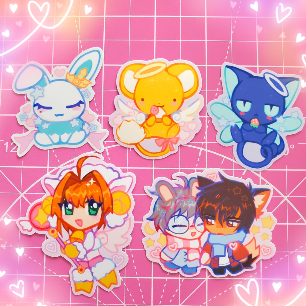 Image of cardcaptor sakura stickers
