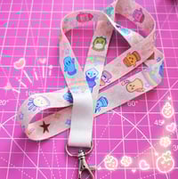 Image 2 of gyroid lanyard
