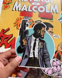 “Revenge of Malcolm X” print 