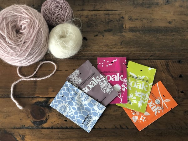Image of Soak - Mini Sachets - Delicate laundry detergent for knits &amp; all laundry items