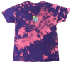S.A.D. WORLD LOGO TEE BLEACH TIE DYED