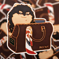 Image 1 of Yeontan's Mute Bag Vinyl Sticker