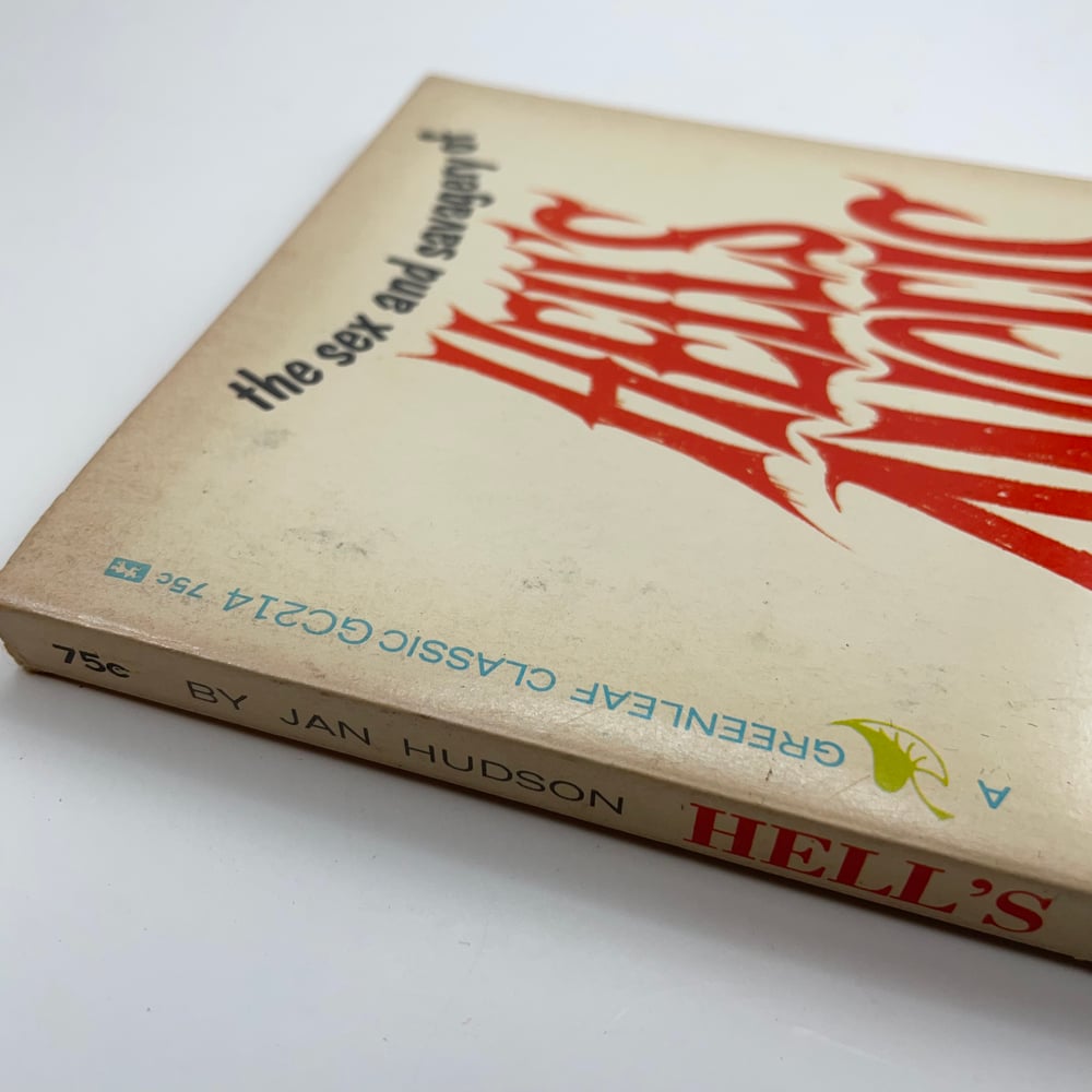 BK: Sex and Savagery of Hell’s Angels by Jan Hudson 1966 1st Edition