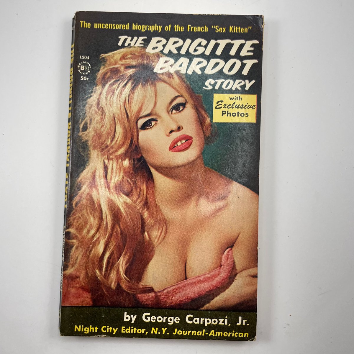 BK: The Brigitte Bardot Story by George Carpozii Rare (Pulp) |  post_modern_industries