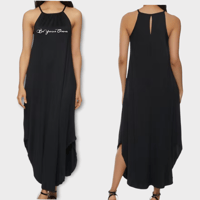 Image 2 of Be Your Own Black Sleeveless Maxi Dress 