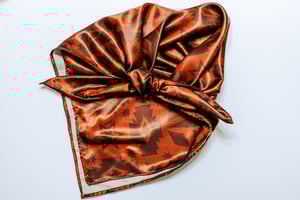 Image of Aztec Satin Wild Rag