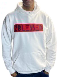 Image 1 of Godamatic 2blessed Hoodie (3D Brick Raised Logo)