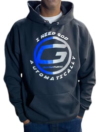 Image 1 of Godamatic (G) Hoodie 2 tone polka dot