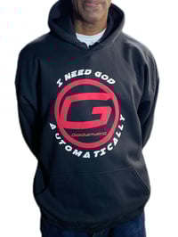 Image 2 of Godamatic (G) Hoodie 2 tone polka dot