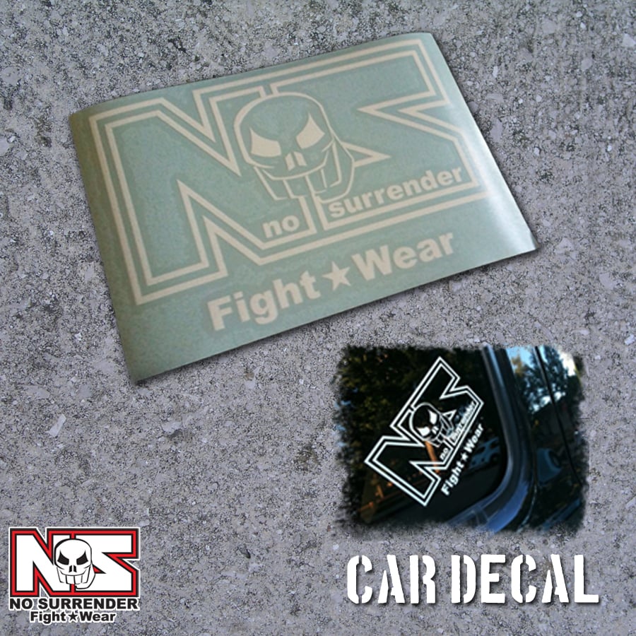 No Surrender Fight Wear — No Surrender Fight Wear Decal