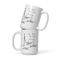 Image 1 of White glossy mug A LOT 