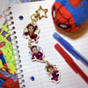 Spider-men linked charm