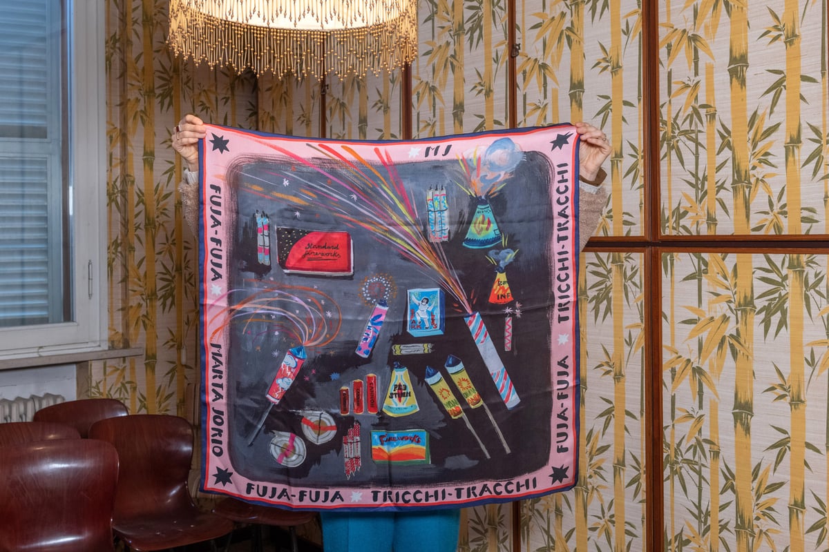 TRICCHI TRACCHI FOULARD