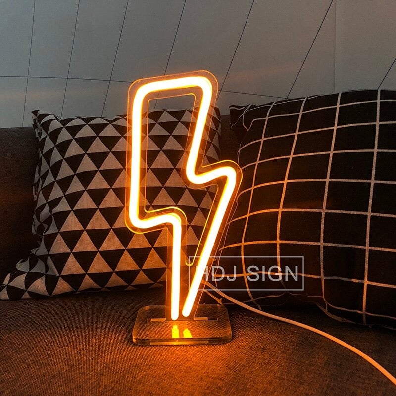LED Lightning Bolt Custom HDJ Design