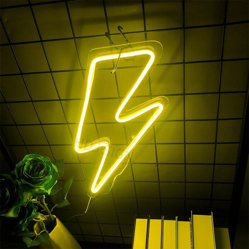 Large LED Lightning Bolt Custom HDJ Design