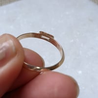 Image 4 of Eco Gold Baguette Ring
