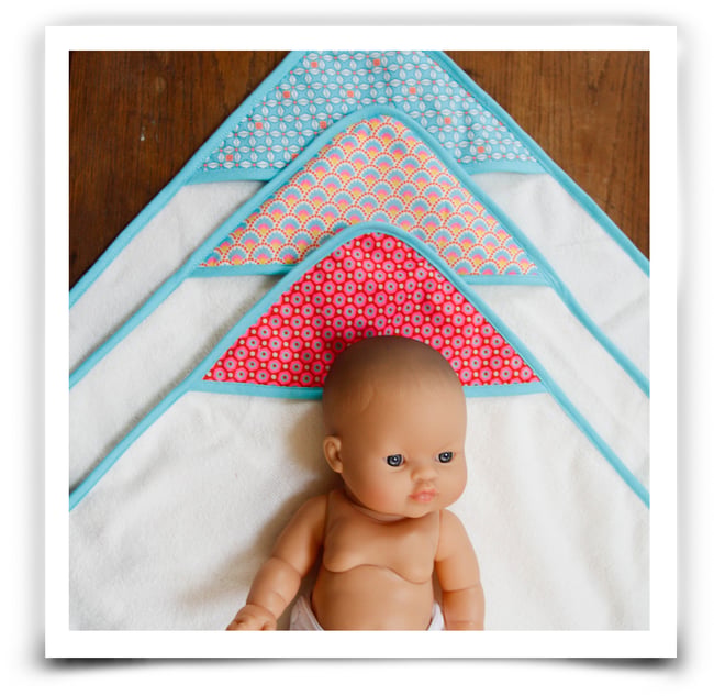 Cape de bain pour poupées