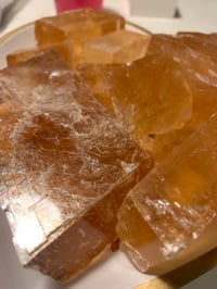 Image 3 of Honey Calcite Blocks