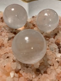 Image 1 of White Calcite Sphere