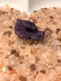 Image 1 of Lepidolite Dragon Head Carving