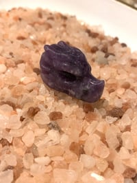 Image 2 of Lepidolite Dragon Head Carving