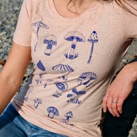 Image 1 of T-shirt *Mushrooms* Coton bio