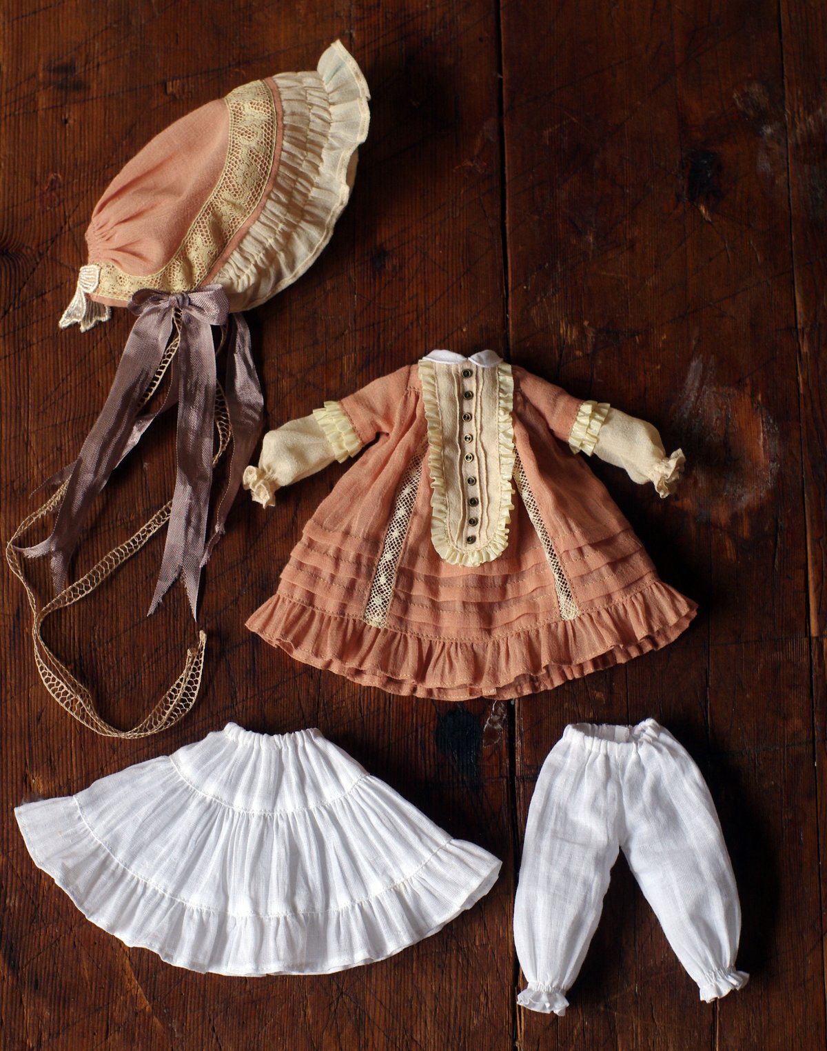 Image of "Babydoll (pink ver.)" dress set