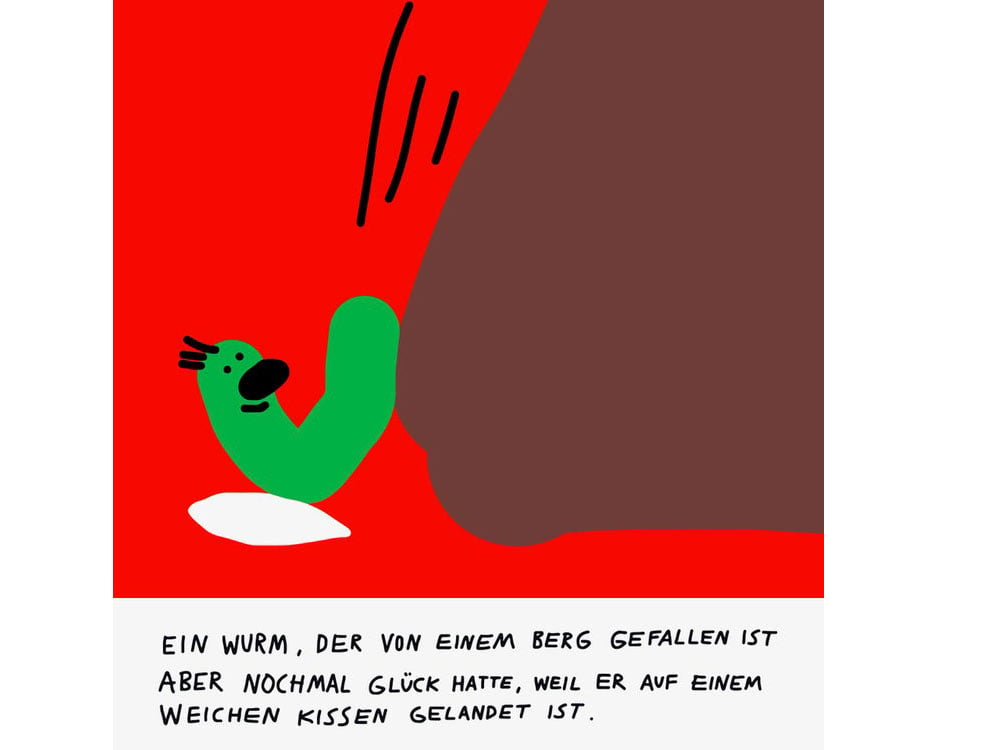 Image of PRINT Wurm vom Berg