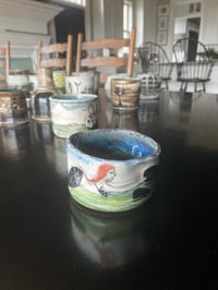 Image 2 of Swimming with baby whales, a therapy cup -SOLD TO Michelle 