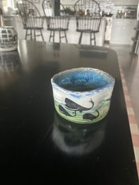 Image 1 of Swimming with baby whales, a therapy cup -SOLD TO Michelle 