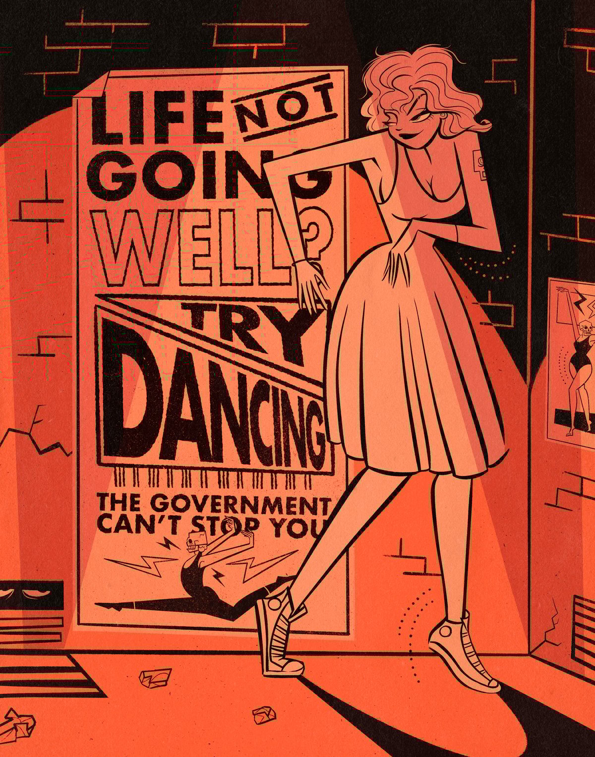 Image of “The Government Can’t Stop You” // 11 x 14 Print