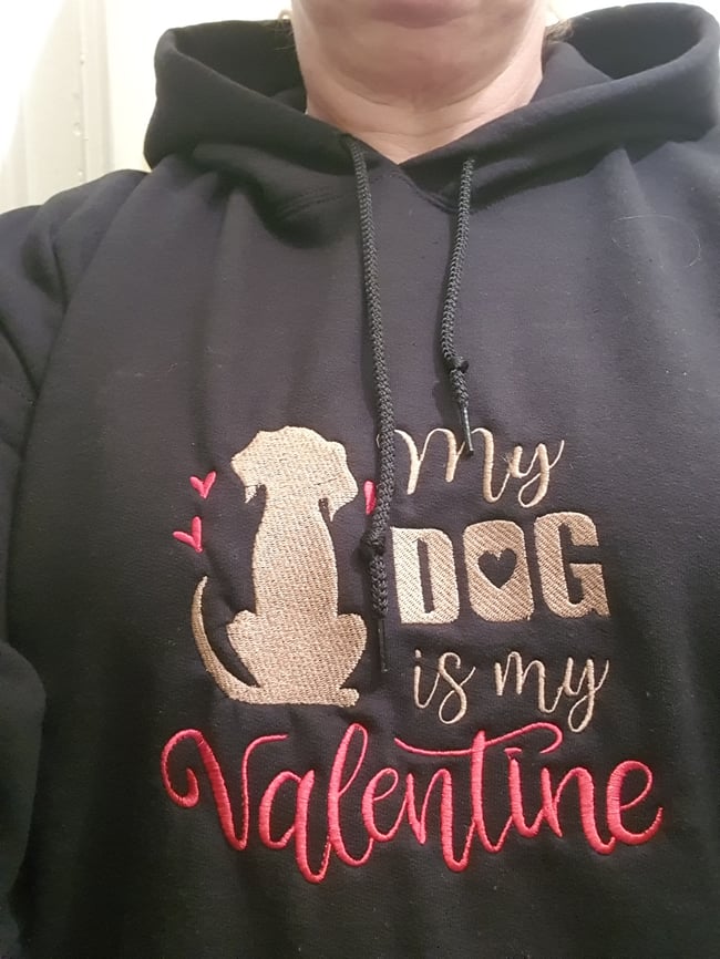 Pawfect Valentines hoody