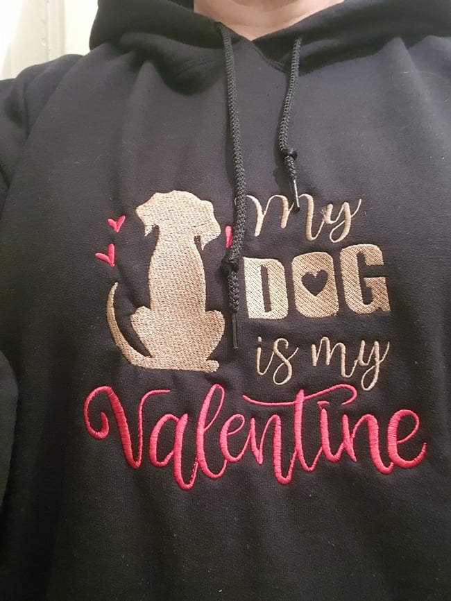 Pawfect Valentines hoody