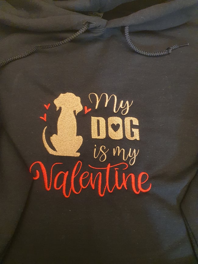 Pawfect Valentines hoody