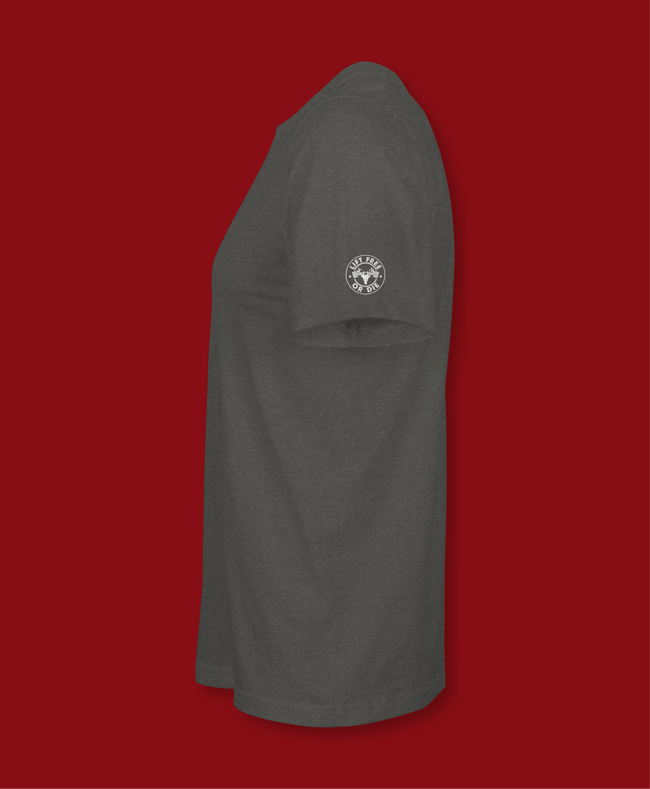 Grey - T-Shirt - LFOD Old Script