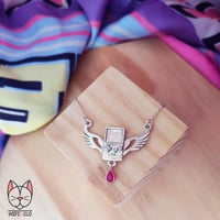 Image 2 of Gameboy Wings Necklace