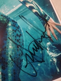 Image 2 of DC Aquaman Signed Amber Heard A4